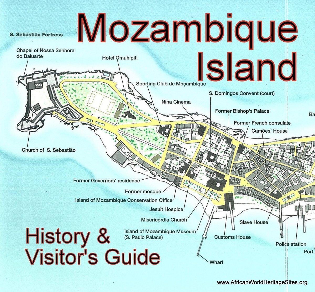 карта Мозамбику